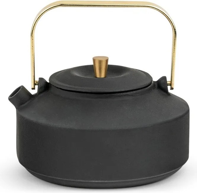 Ceainic negru cu filtru din fontă 1 l Shangdong – Bredemeijer
