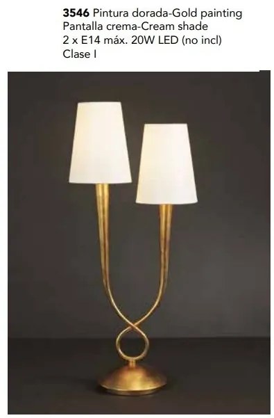 Veioza, Lampa de masa design modern Paola