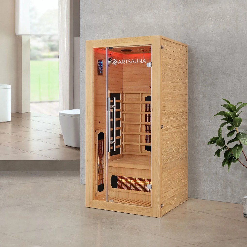 Infračervená sauna Kiruna 90 s duálnou technológiou