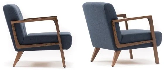 Fotoliu PUKI albastru