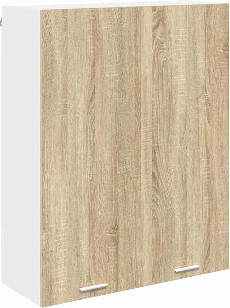 vidaXL Dulap suspendat Stejar Sonoma 80 x 31 x 100 cm Lemn compozit