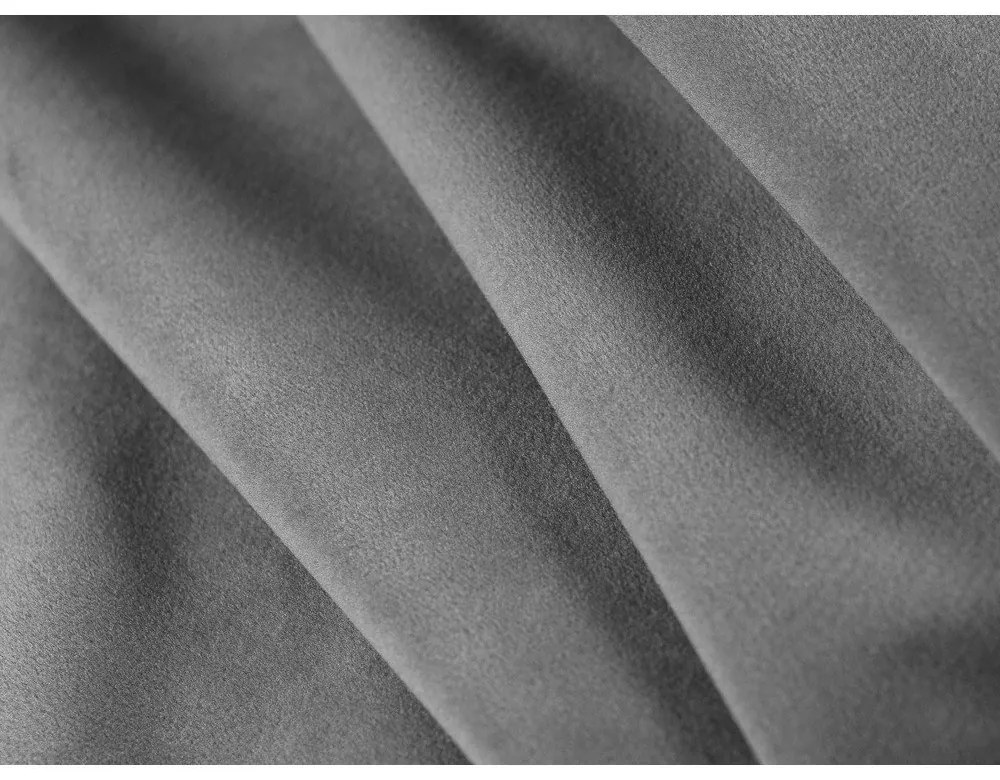 Canapea gri cu tapițerie din catifea 180 cm Strino – Cosmopolitan Design