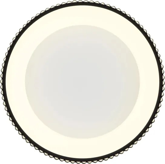 Globo 15924DS-LED Plafonieră KEMP LED/45W/230V 2700/4000/6000K Ø 46 cm negru