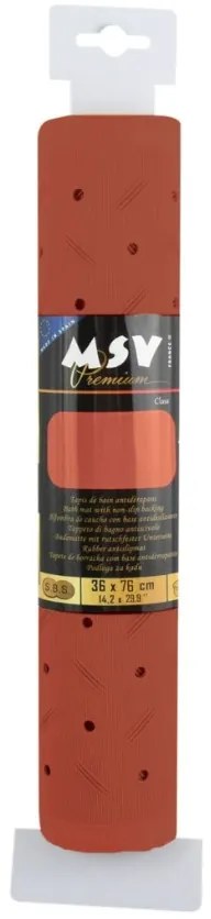 Spirella Suport antiderapant pentru cadă CLASS Premium, teracotă, 36 x 76 cm