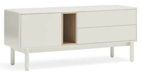 Comodă TV crem 140x56x40 cm Corvo – Teulat