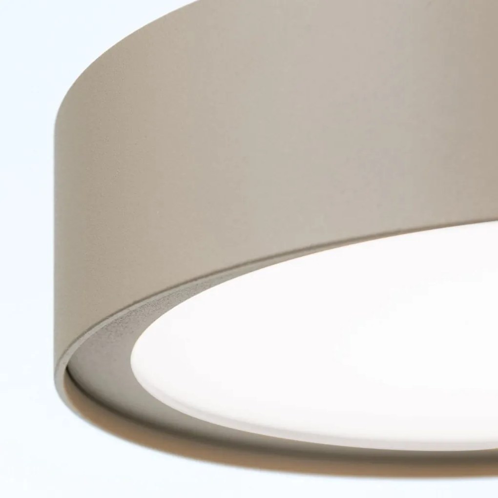 Lustra LED suspendata iluminat ambiental TEIDE khaki