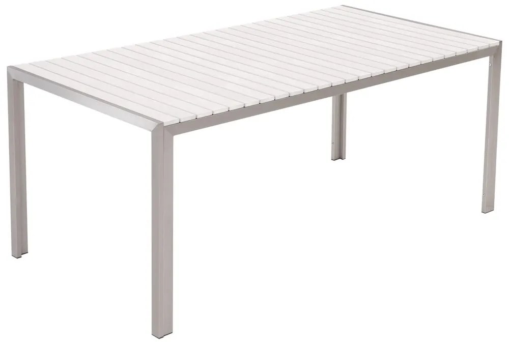 Set de masă pentru grădină Nermo (alb). 1011620