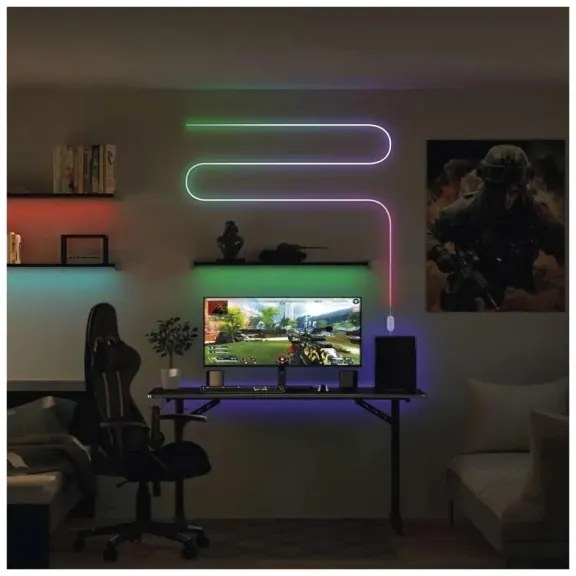 Bandă RGBIC LED dimabilă GoSmart LED/33W/230V 5 m Wi-Fi Tuya