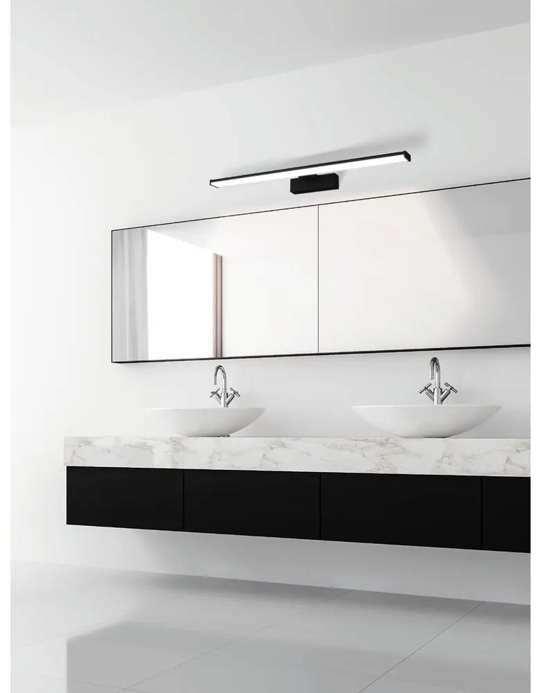 Aplică de perete neagră LED PANDELLA 1 – EGLO