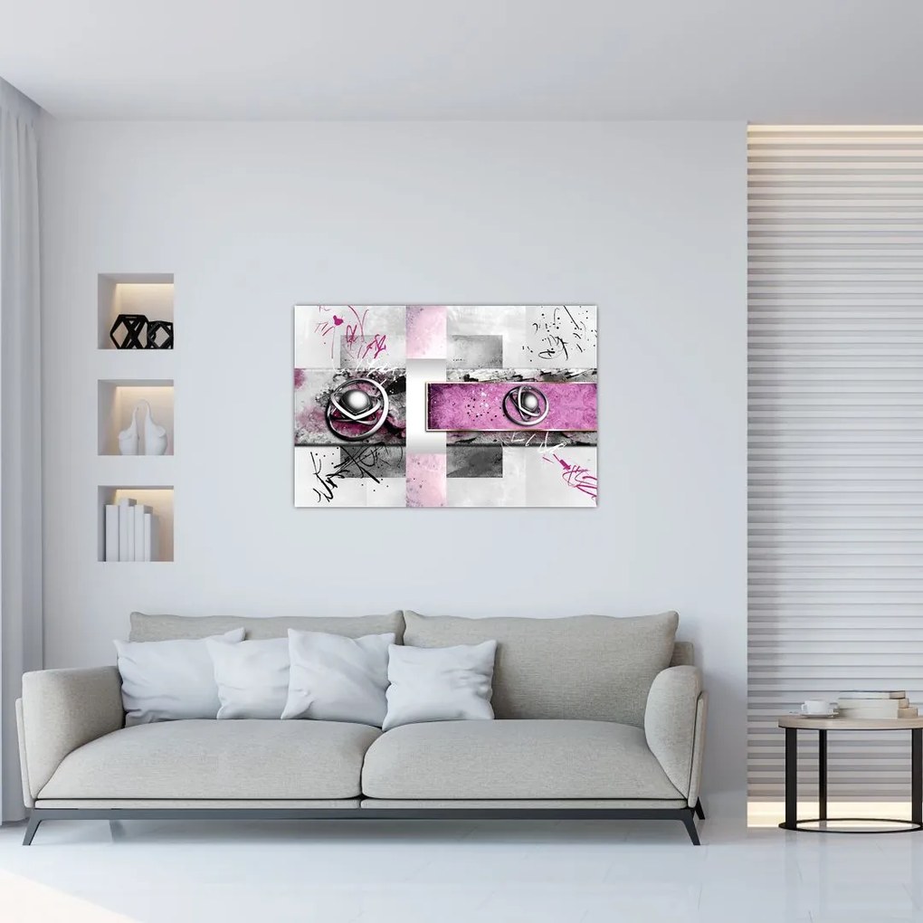 Tablou abstracție (90x60 cm)