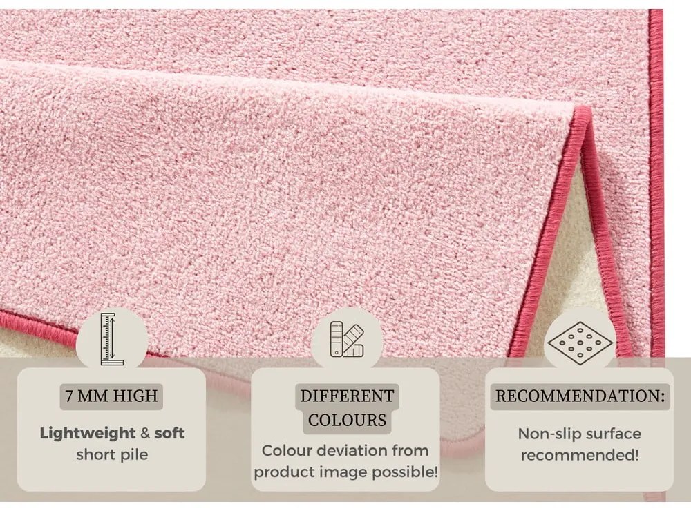 Covor roz deschis 80x150 cm Fancy – Hanse Home