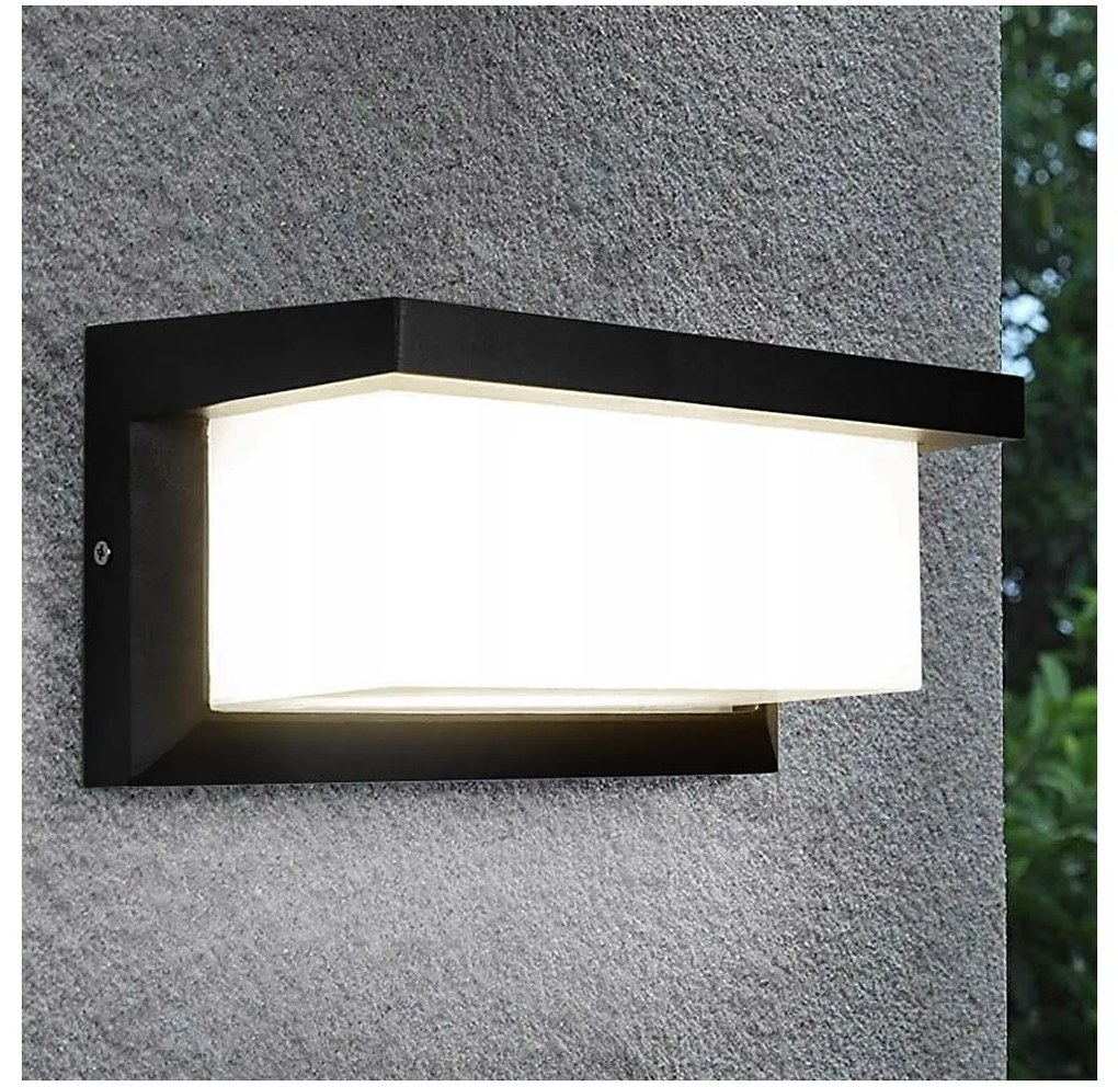 Aplică de exterior NEELY 1xE27/12W/230V IP54 negru