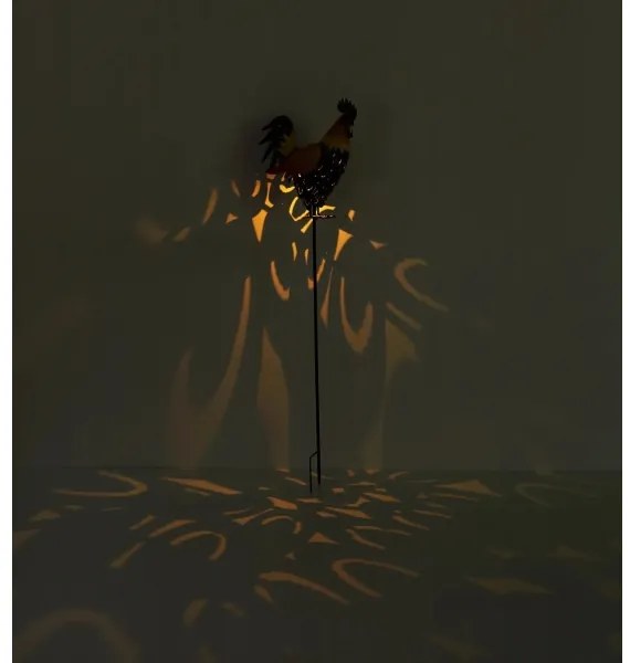 Globo 36018 - Decorațiune solară LED 0,02W/3V IP44, model cocoș