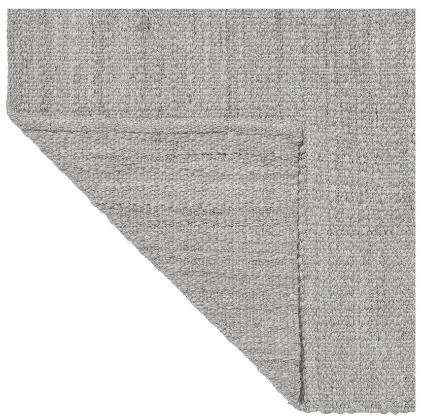 Covor tip traversă pentru interior și exterior gri din fibre reciclate 80x200 cm Tendor – Blomus