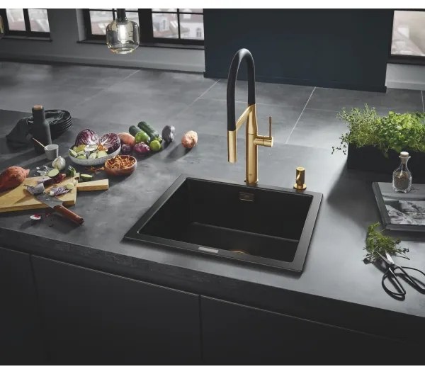 GROHE 30294GN0 - Baterie pentru chiuvetă ESSENCE aurie