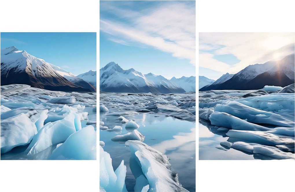 Tablou - Formațiuni glaciare (90x60 cm)