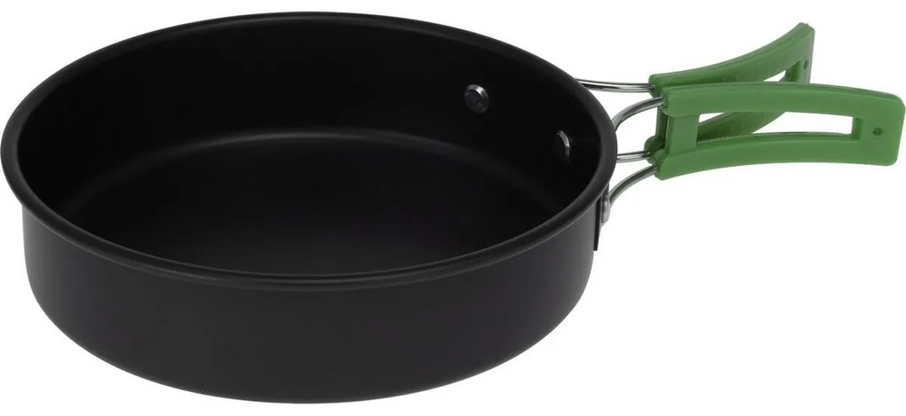 Set de oale din aluminiu Redcliffs din 2 piese cumâner din plastic, verde