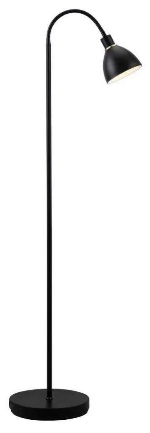 Lampadar Ray III, metal, negru, 42,5 x 155 cm