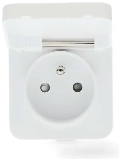 Nedis ZBPO130EWT - Priză inteligentă Smartlife 3680W/230V/Tip E/16A Wi-Fi Tuya I