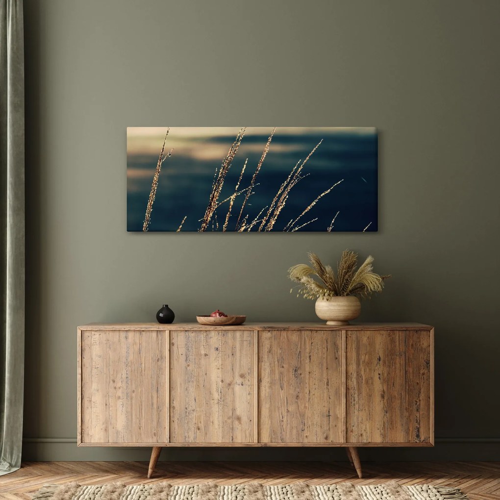 Tablou cu ierburi (120x50 cm)