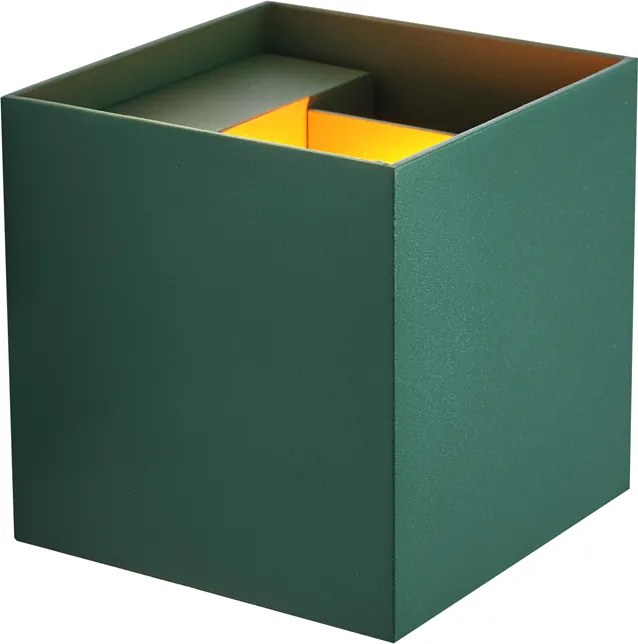 Lampă de perete de exterior verde închis, inclusiv LED IP54 - Edwin