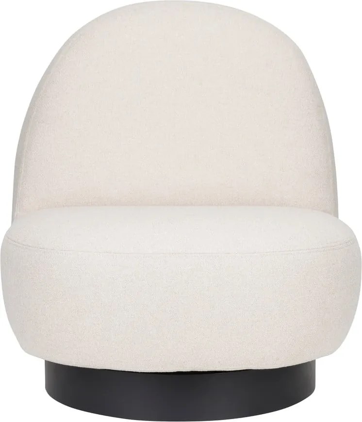 Fotoliu crem pivotant Eden – Zuiver