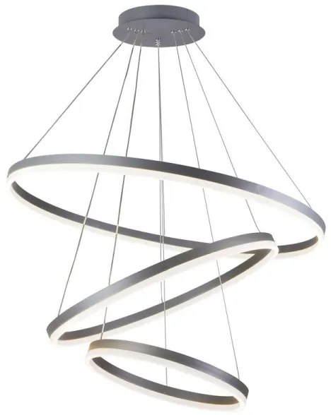 Lustră LED dimabilă pe cablu LED/125W/230V 3000-6500K + telecomandă