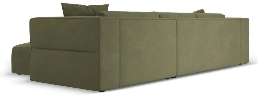 Colțar verde deschis (cu colț pe partea dreaptă) Esther – Milo Casa