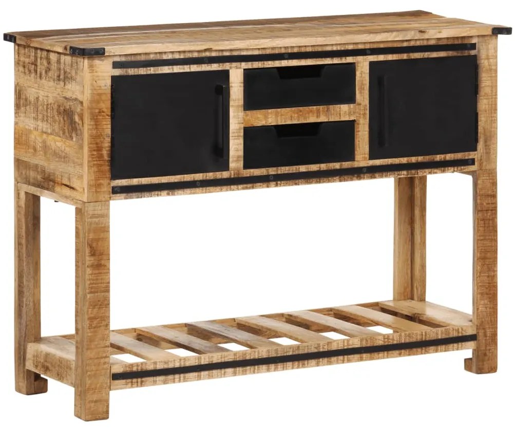 vidaXL Masă consolă, 100x35x75 cm, lemn masiv de mango