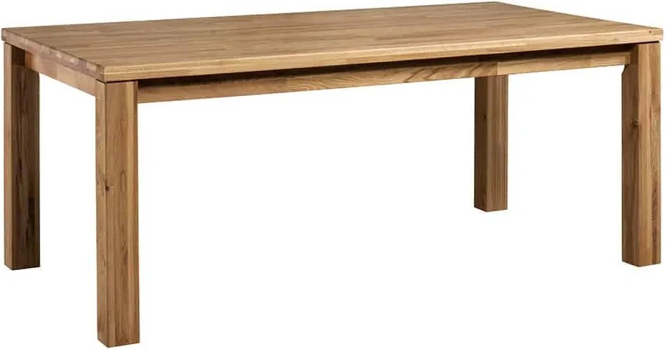 Masă stejar masiv Lucca 210 cm x 76 cm x 100 cm