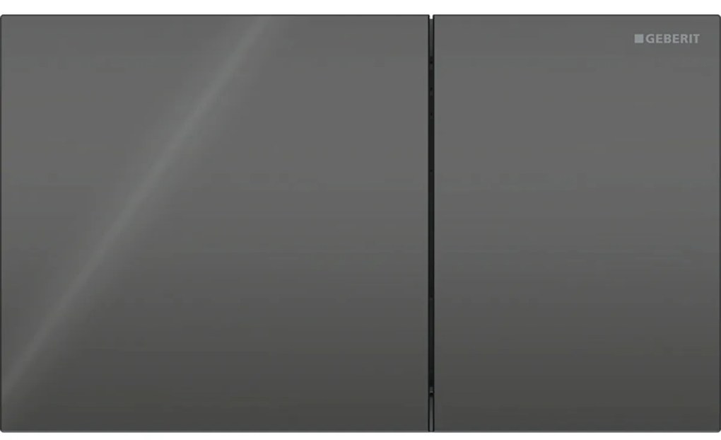 Clapeta de actionare, sticla, neagra, Geberit Sigma70 Negru