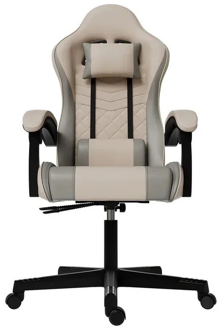 Juskys Scaun de birou HyperSeat - bej/gri