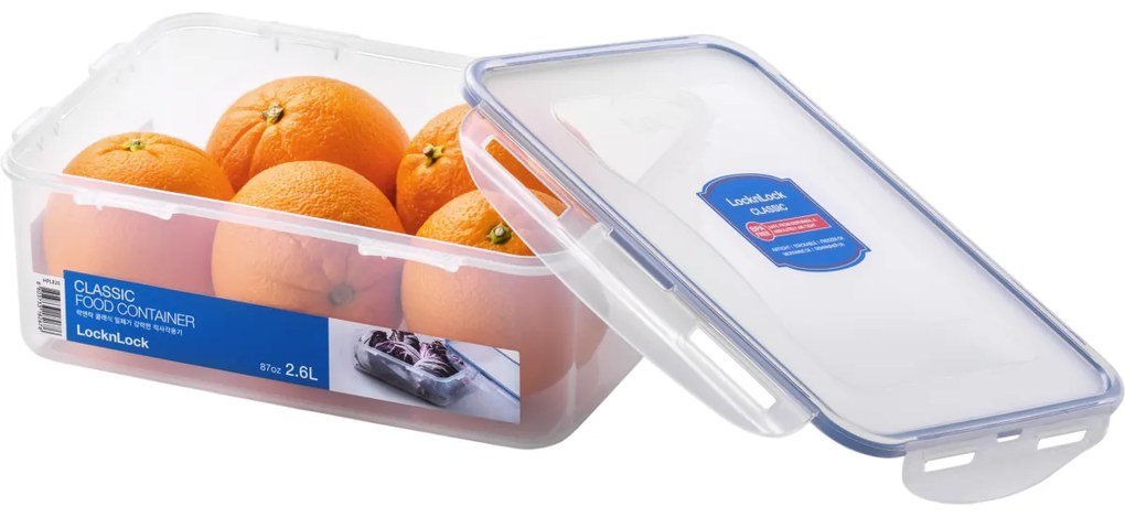 LOCKnLOCK Cutie pentru alimente 2,6 l, 17 x 24 x 9,1 cm, 2,6 l