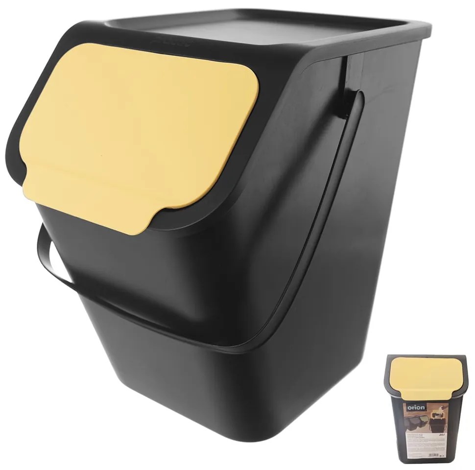 Coș de reciclare din plastic 25 l Bin – Orion