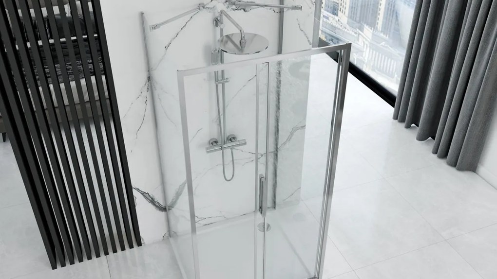 Cabina dus REA Rapid Slide Chrome