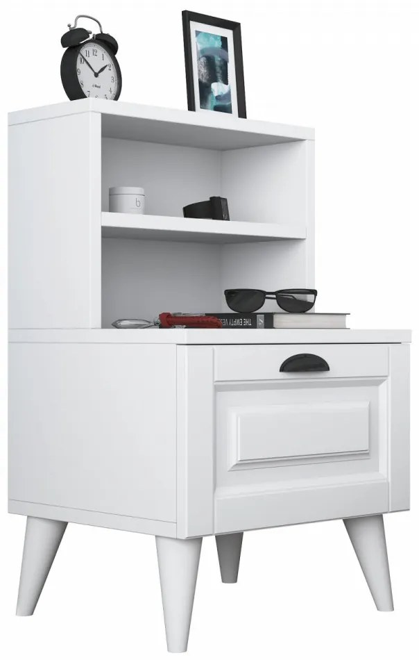 Noptiera BD105 - 2030, Alb