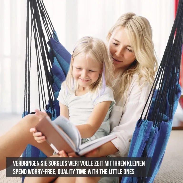 MIADOMODO Balansoar suspendat, albastru