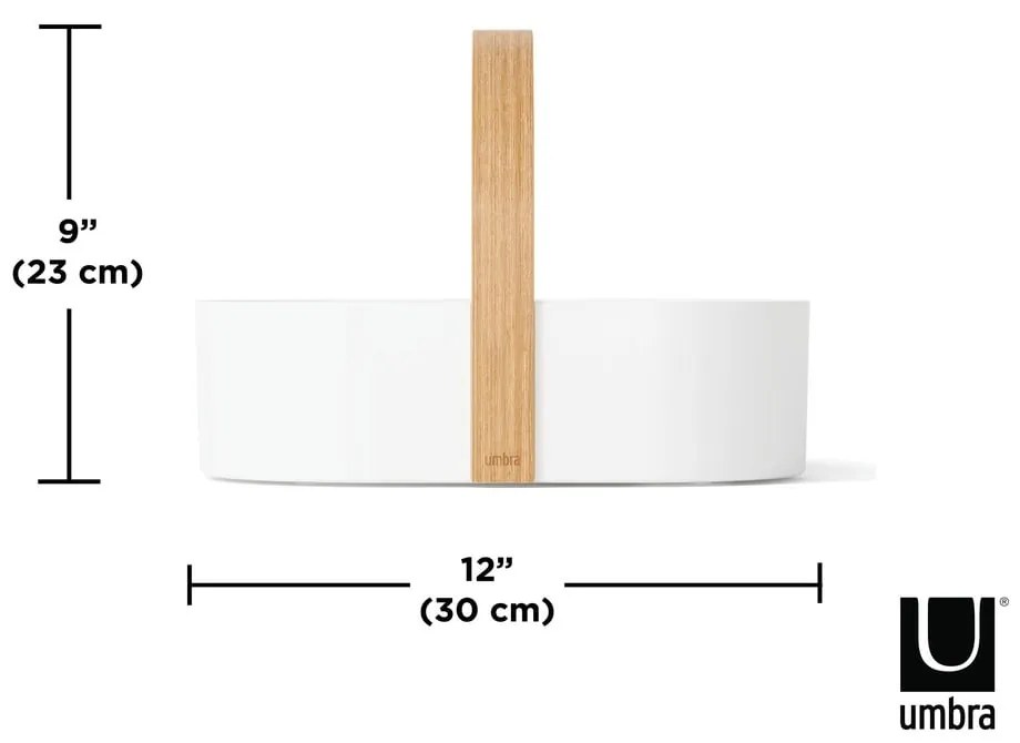 Organizator de baie alb Bellwood – Umbra