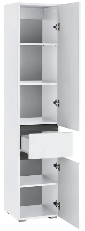 Dulap de baie alb Støraa Wisla, 38 x 180 cm