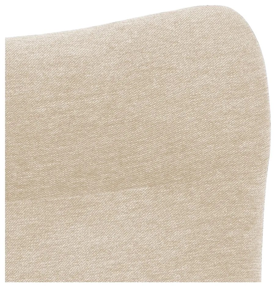 Set fotoliu și taburet Actona Talgarth, alb - crem