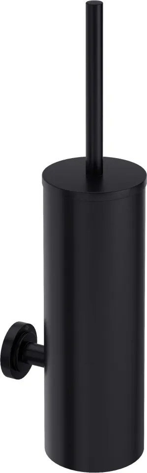 🚽 Perie de toaletă TEMISTO, montaj pe perete, finisaj nero mat – Cod ADT_N721