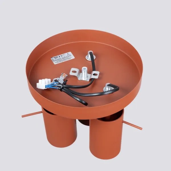 Spot Sollux SL.1509 RING 3xGU10/10W/230V roșu