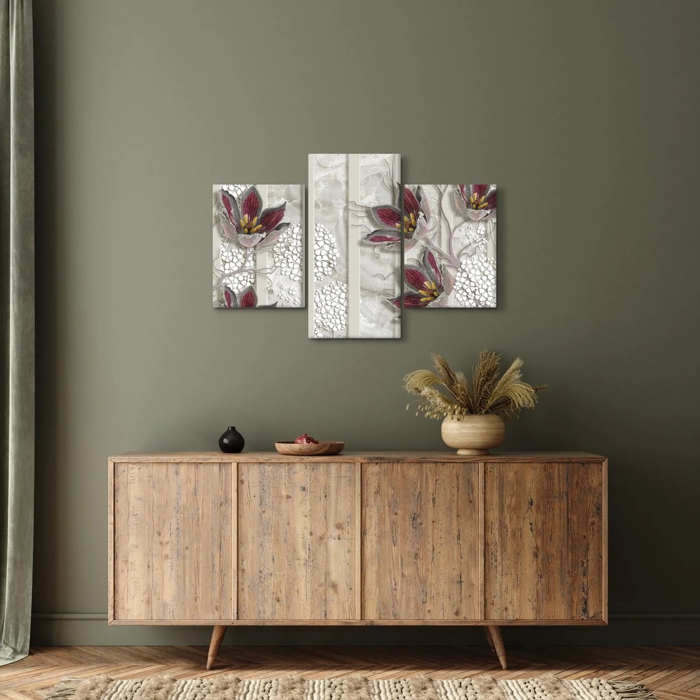 Tablou - Flori decorative (90x60 cm)