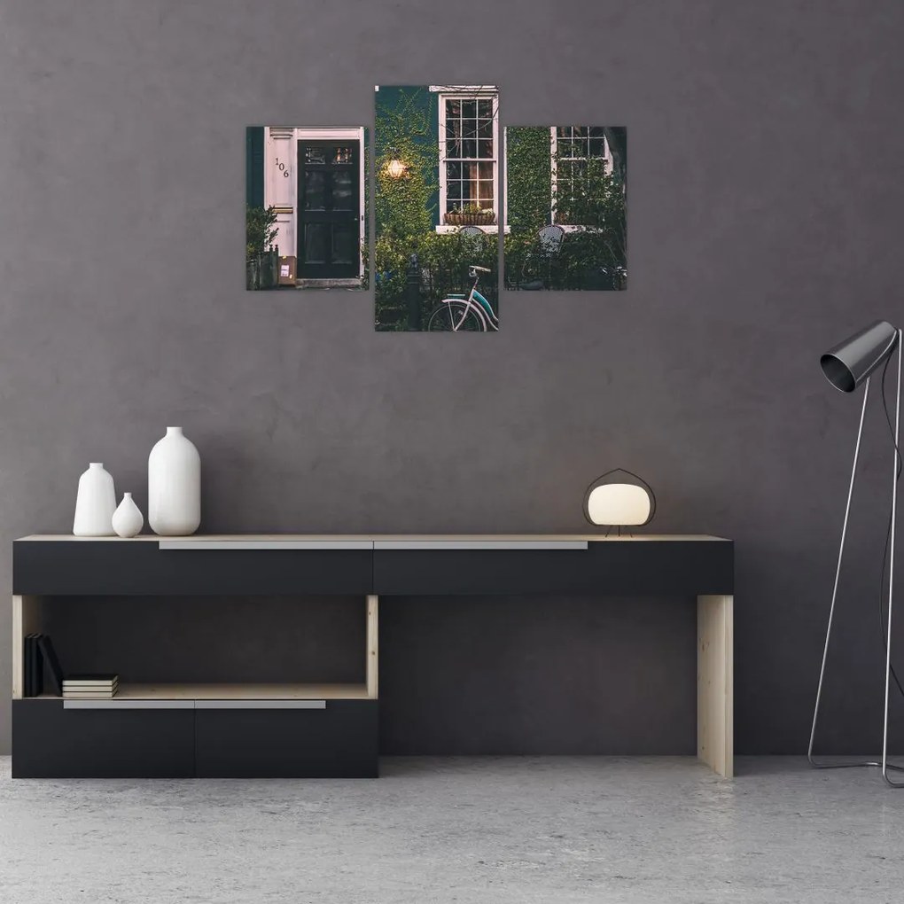 Tablou - Acasă de la plimbare (90x60 cm)