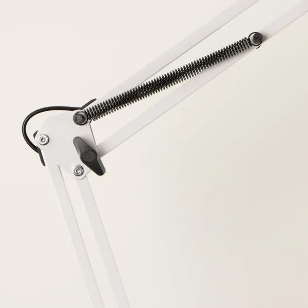BRILAGI - Lampă de podea flexibilă TASKER 1xE27/60W/230V 184 cm albă