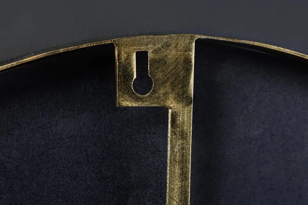 Oglinda de perete decorativa NOEMI 70cm auriu