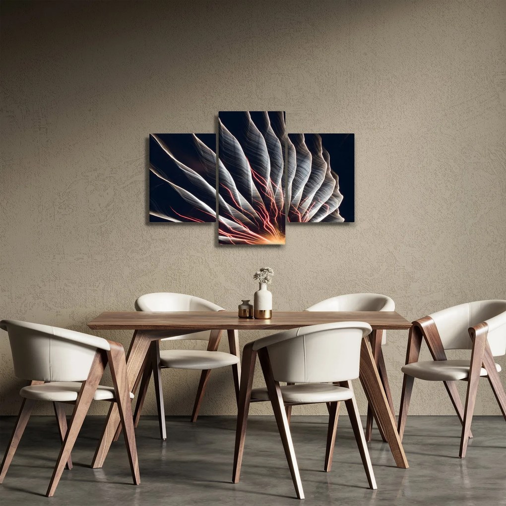 Tablou - Descărcare de lumini (90x60 cm)