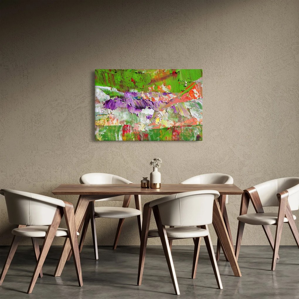 Tablou cu abstracție - pictura (90x60 cm)
