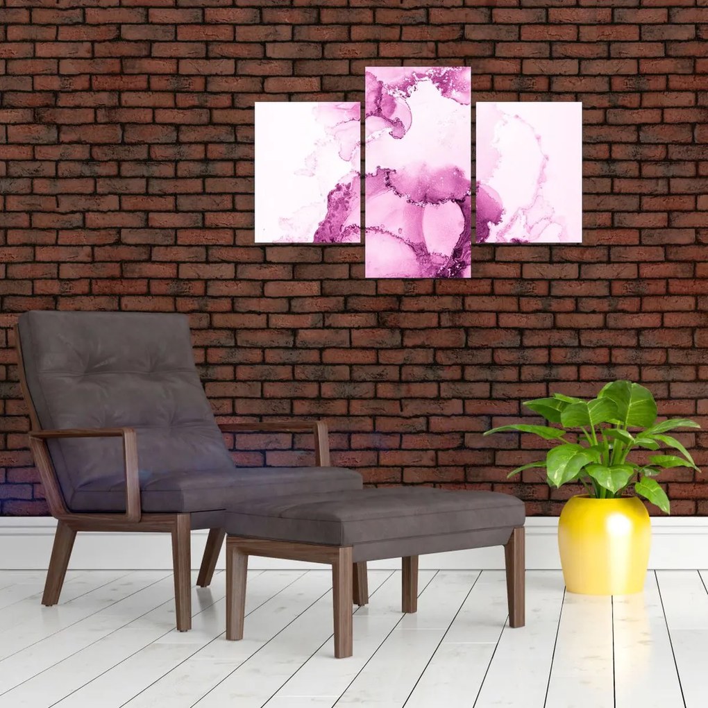 Tablou - Decor roz (90x60 cm)