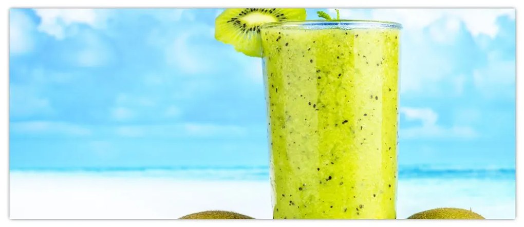 Tablou - smoothie kiwi (120x50 cm)